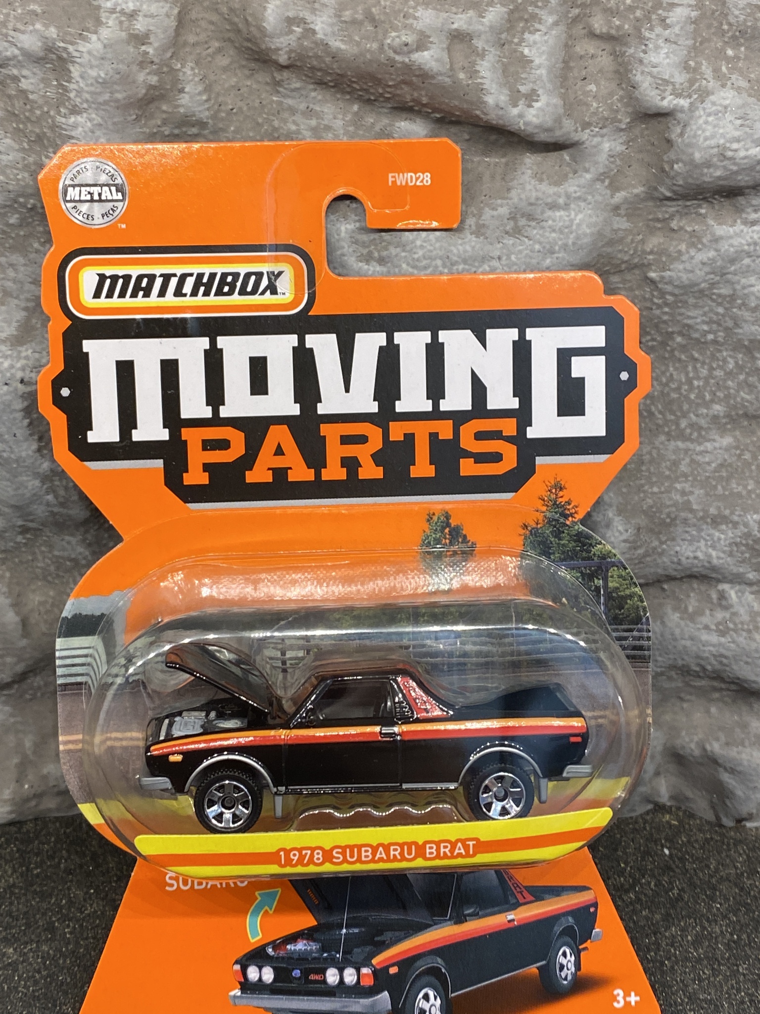 Skala 1/64 Matchbox "Moving parts" - Subaru Brat 78'
