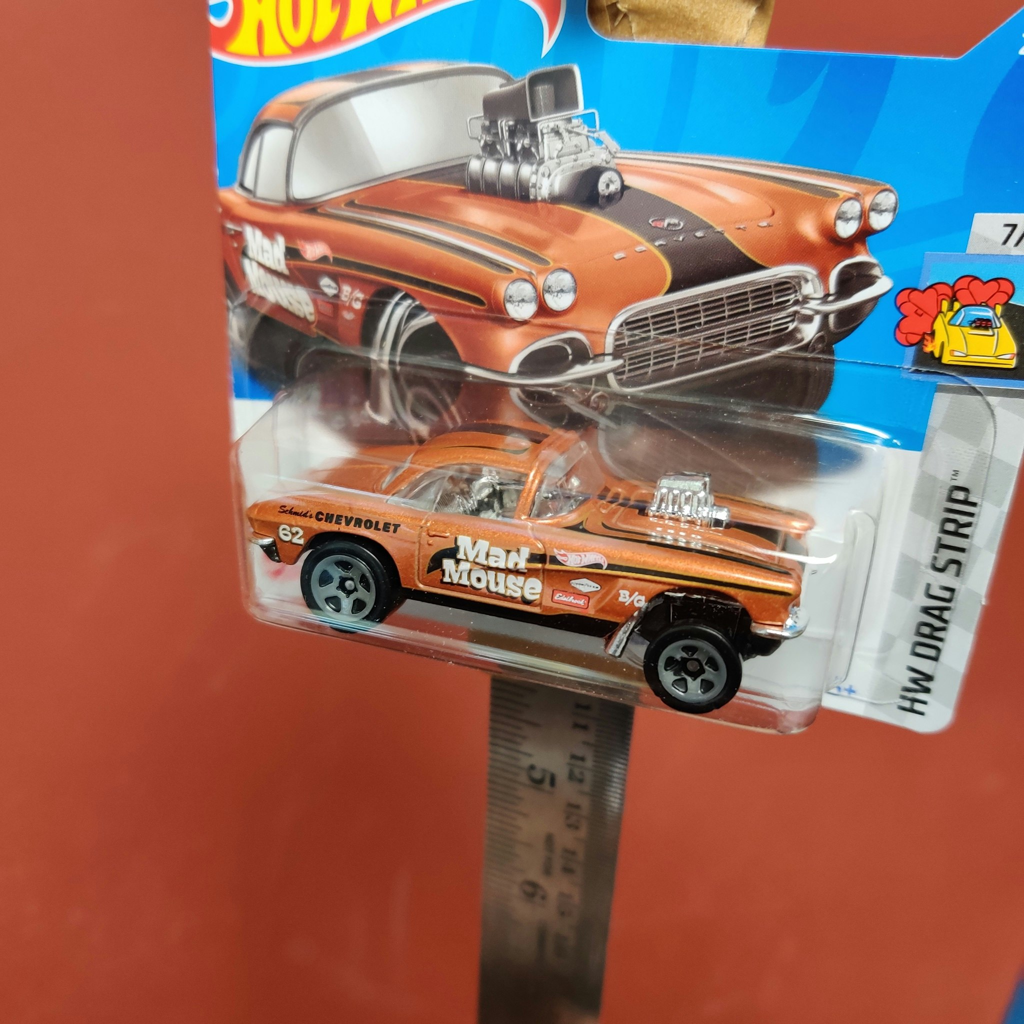 Skala 1/64 Hot Wheels, Corvette Gasser 1962