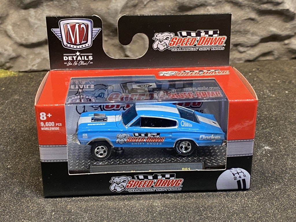 Skala 1/64 Dodge Charger Gasser 66' fr M2 Machines