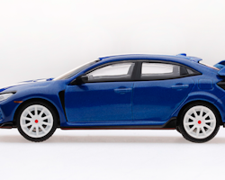 Skala 1/64 Honda Civic Type R (FK8) Aegean Blue Modulo Edition fr MINI GT