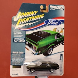 Skala 1/64 - Ford Mustang Mach 1, 70' Rel.1.Ver.A från Johnny Lightning