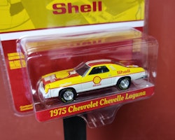 Skala 1/64 Chevrolet Chevelle Laguna 75' - "Celebrating 100 years of SHELL" från Greenlight