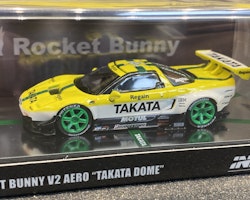 Skala 1/64 NSX Na Rocket Bunny V2 AERO "Takata Dome" fr Inno64