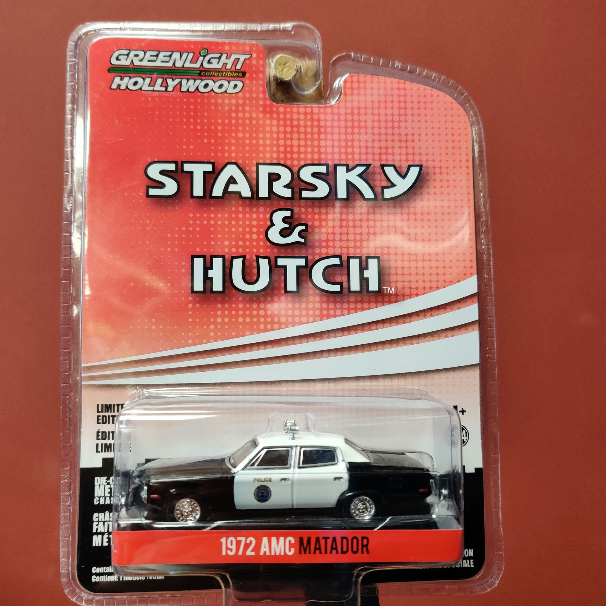 Skala 1/64 AMC Matador 72' "Starsky & Hutch" från Greenlight Hollywood