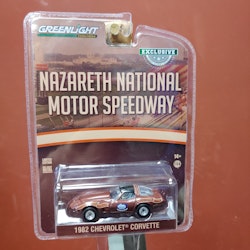 Skala 1/64 Corvette 1982 Nazareth National Motor Speedway  från Greenlight Excl.