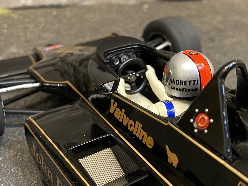 Skala 1/18 Lotus Ford 79 #5 Mario Adretti, Vinnare Belgiska GP 1978' från MCG