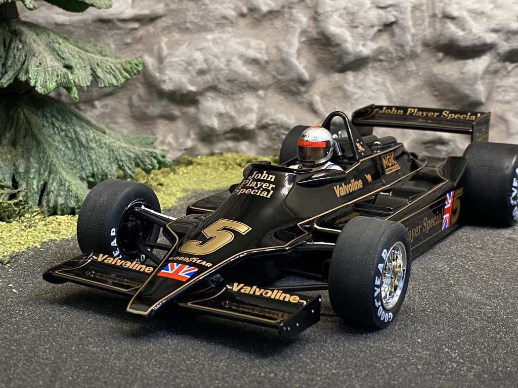 Skala 1/18 Lotus Ford 79 #5 Mario Adretti, Vinnare Belgiska GP 1978' från MCG