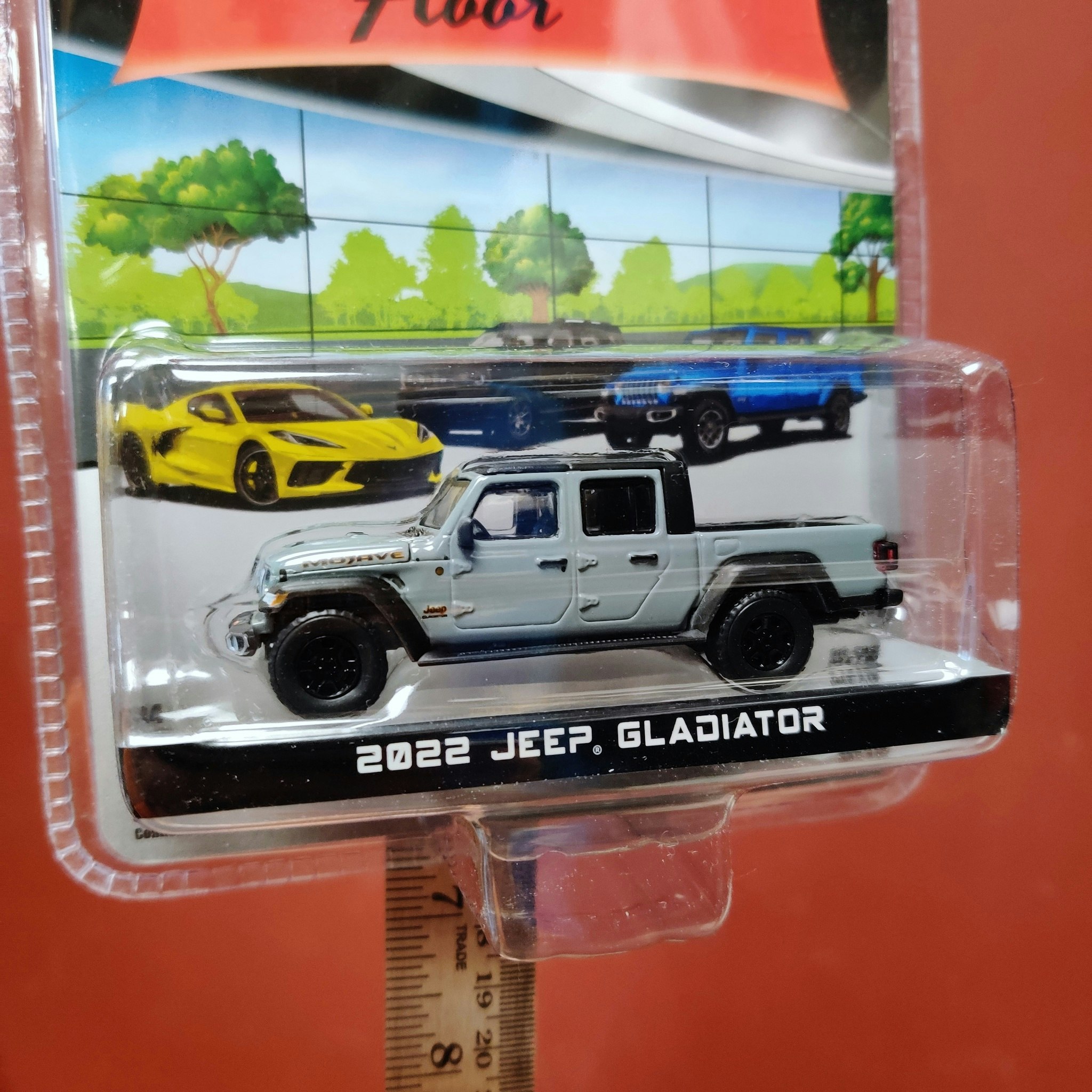 Skala 1/64 Jeep Gladiator 22' "Showroom Floor" Ser.1 från Greenlight