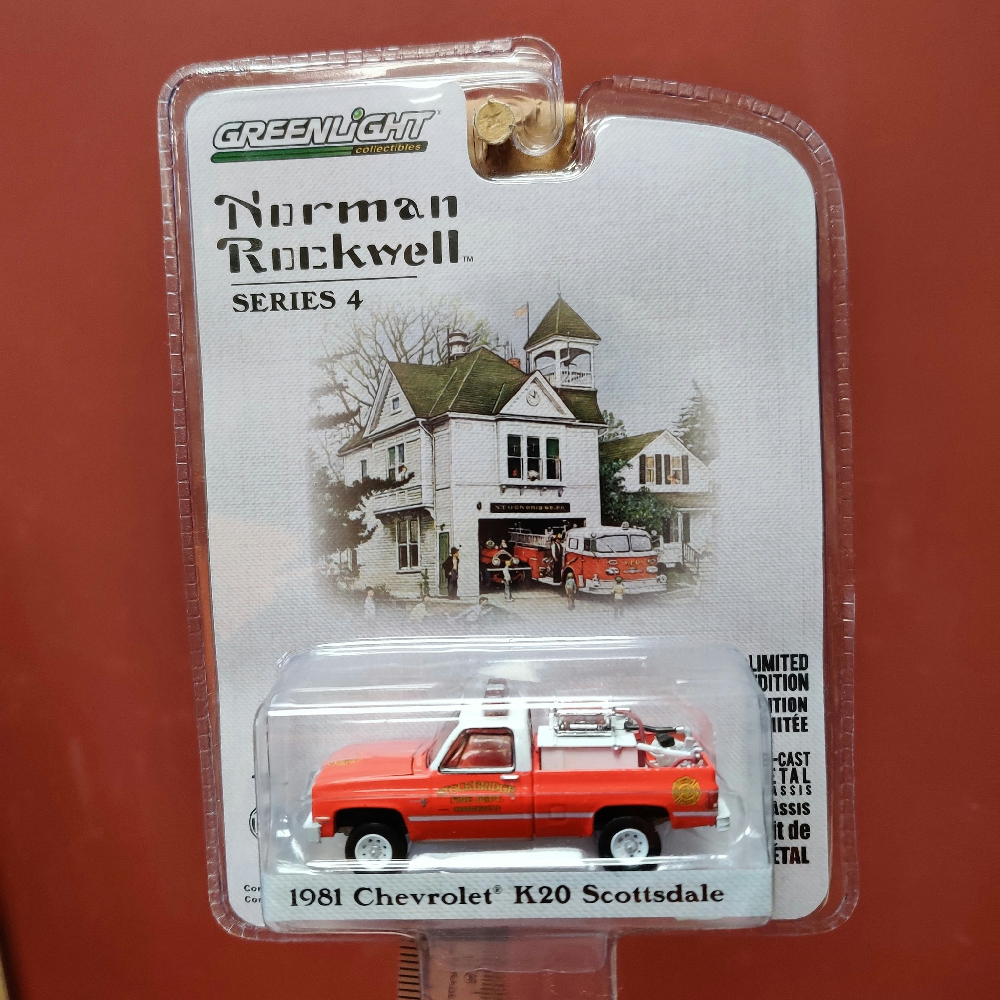 Skala 1/64 - Chevrolet K20 81' "Norman Rockwell" fr GreenLight
