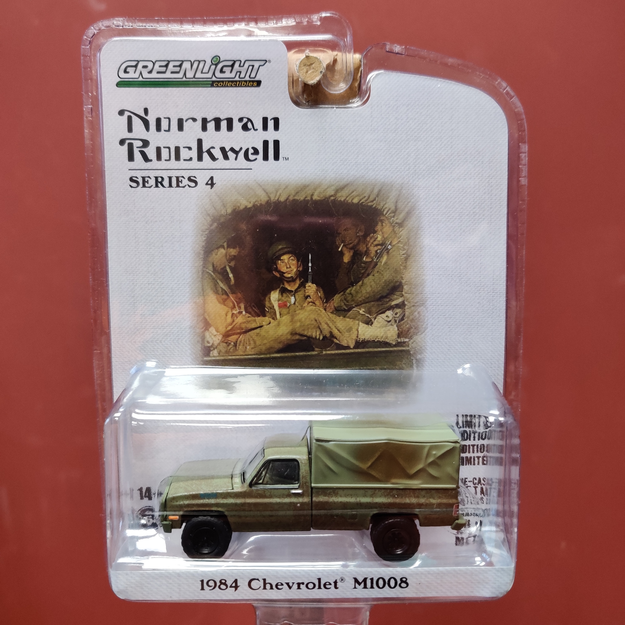 Skala 1/64 - Chevrolet M1008 84' "Norman Rockwell" fr GreenLight