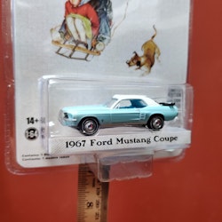 Skala 1/64 - Ford Mustang Coupe 67' "Norman Rockwell" fr GreenLight