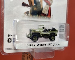 Skala 1/64 - Willys MB Jeep 45' "Norman Rockwell" fr GreenLight