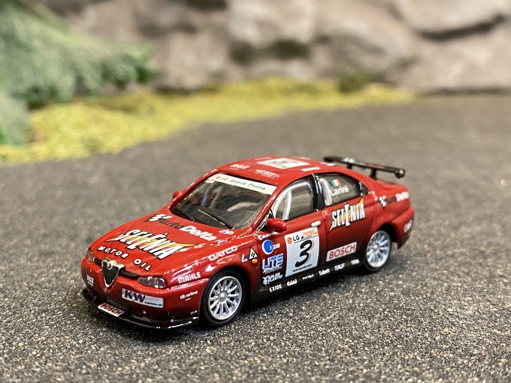 Skala 1/87 - Alfa Romeo 156 GTA, No.3, Selenia, N.Larini, 2003 från Ricko Ricko