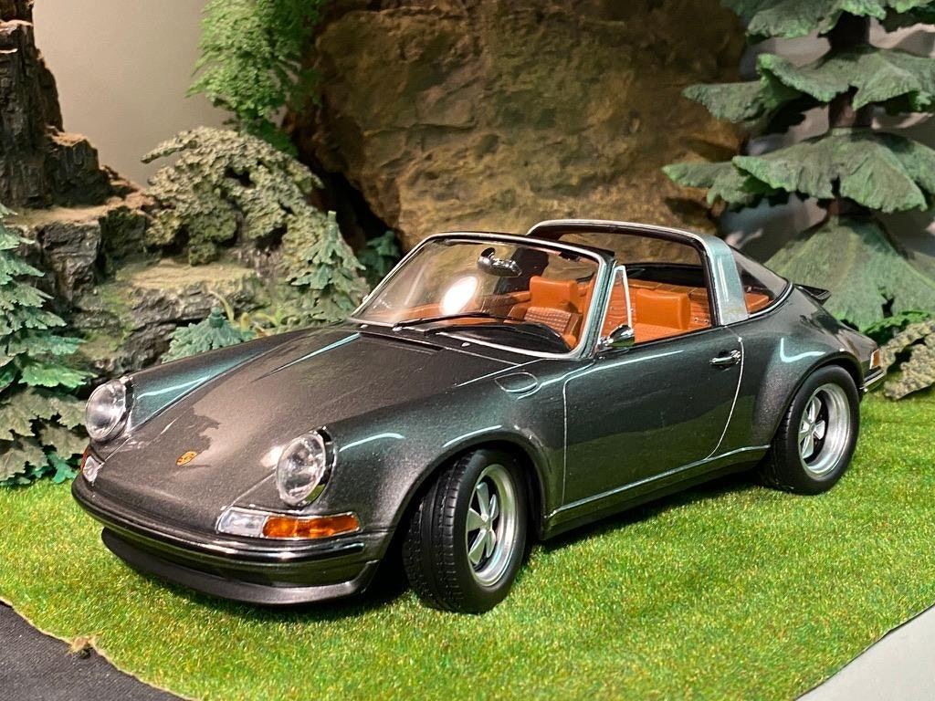 Skala 1/18, Fantastisk Porsche 911 Targa Singer fr KK-scale, 1 av 1250 Lim. Ed.