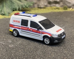 Skala 1/64 Volkswagen Caddy  (AM7452) - Hong Kong Police fr Tiny Toys