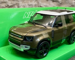 Skala 1/24 Land Rover Defender 2020, brun metallicfrån Nex models / Welly