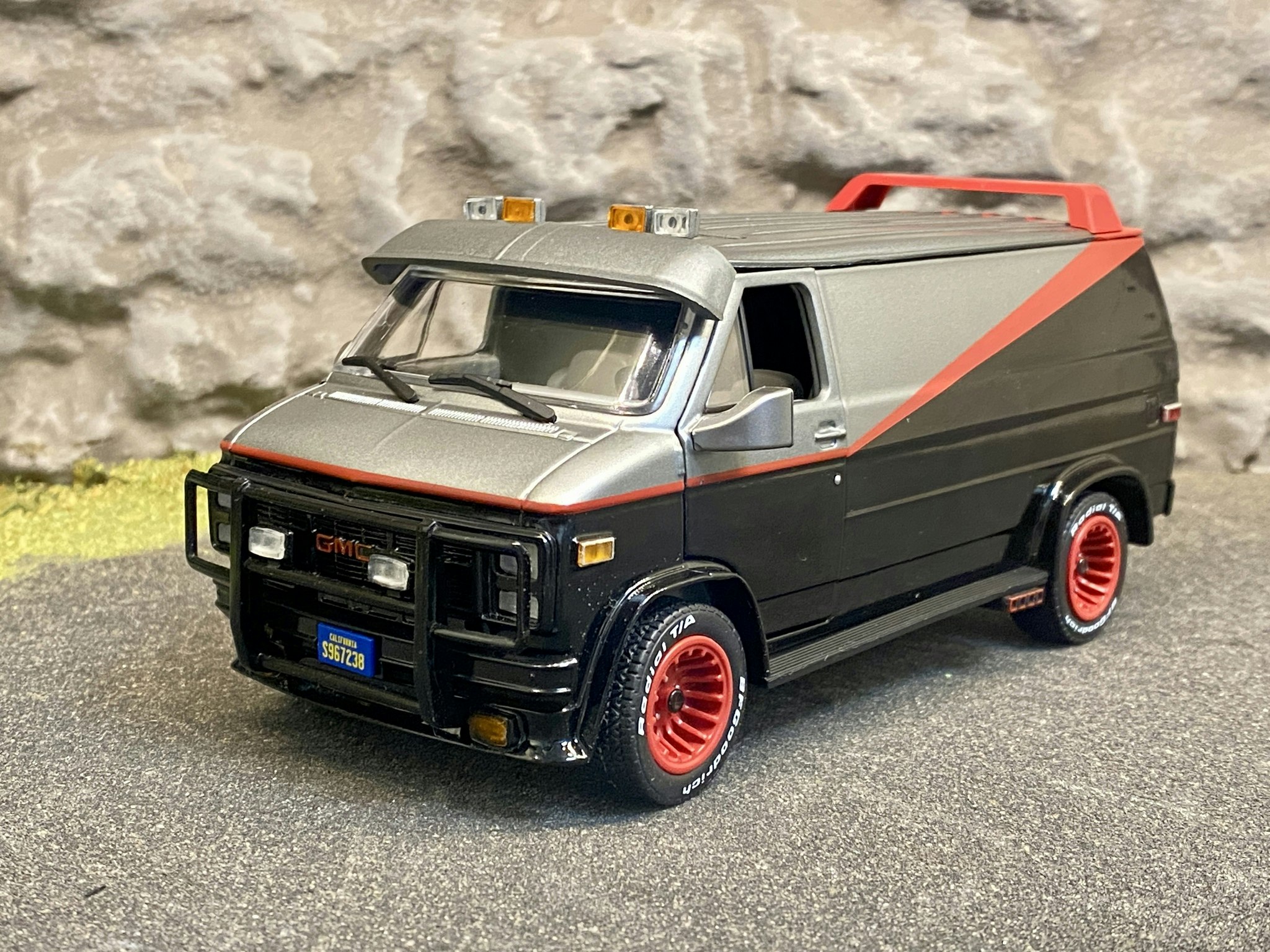 Skala 1/24: GMC Vandura 1983' The A-Team fr Greenlight