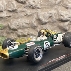 Skala 1/18 Brabham BT20 #5 Jack Brabham - GP Mexico 66' från MCG