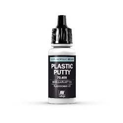 Vallejo,Plastic Putty, Acryllic Resin, 17ml: Spackel för plastmodeller, m.m. 70400