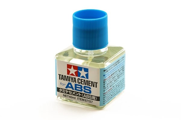 Tamiya Cement ABS 40 ml - Lim för ABS-plastmodeller Från Tamiya