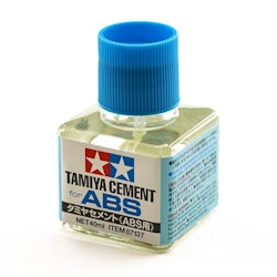 Tamiya Cement ABS 40 ml - Lim för ABS-plastmodeller Från Tamiya