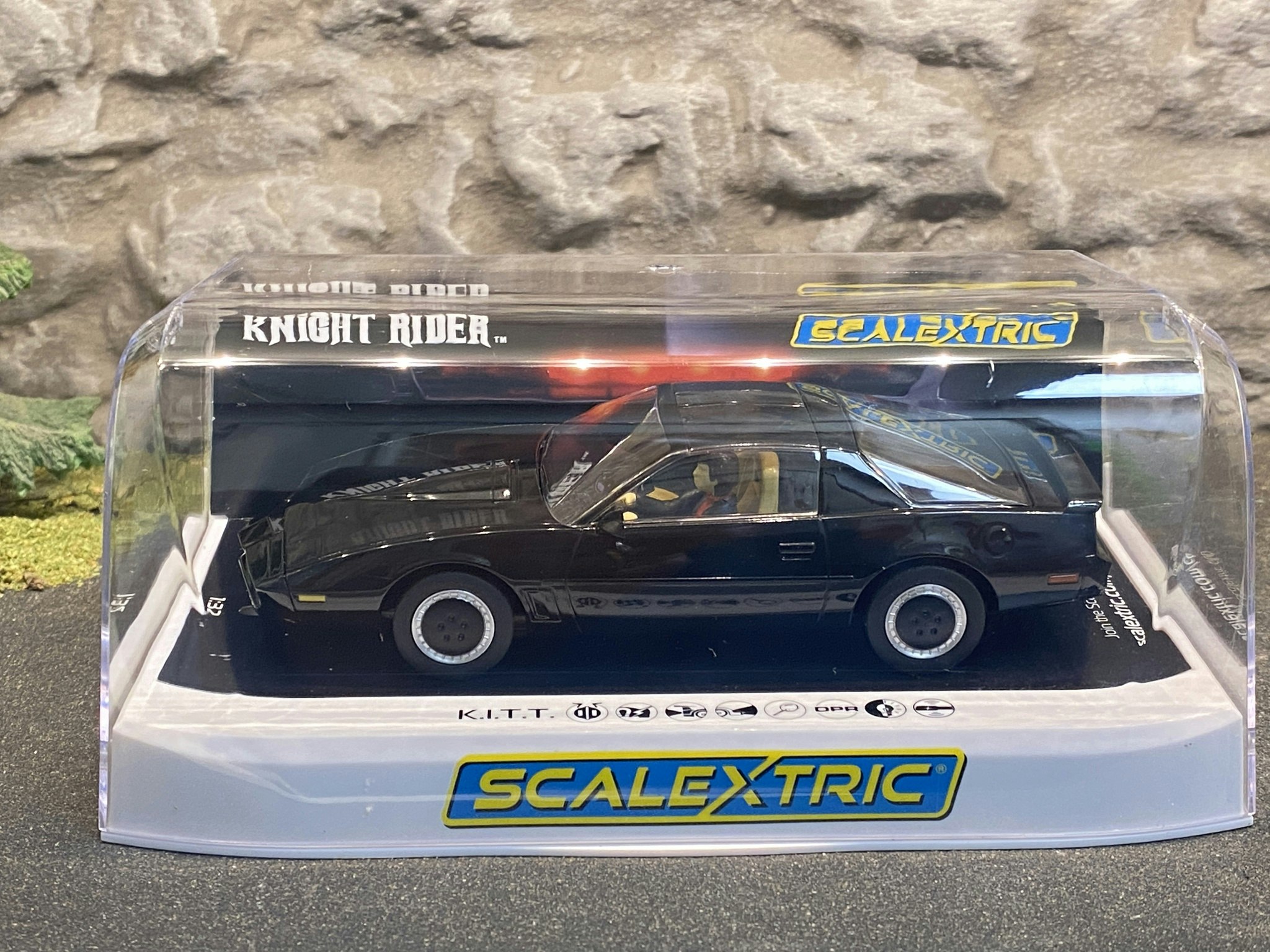 Skala 1/32 Scalextric Bil t Bilbana: K.I.T.T Knight Rider (Pontiac Firebird Trans Am)