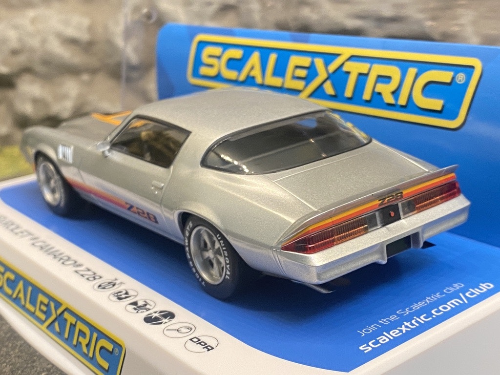 Skala 1/32 Scalextric Bil t Bilbana: Chevrolet Camaro Z28, Silver