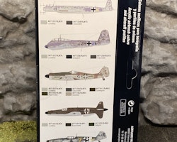 Vallejo Model Air Set, Färg: Luftwaffe Colors & 1941 - End-War Set 8 flaskor á 17ml, 71166