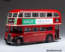 Skala 1/43 Londonbuss, Dubbeldeckare,  AEC Regent III RT 1939 fr IXO Models