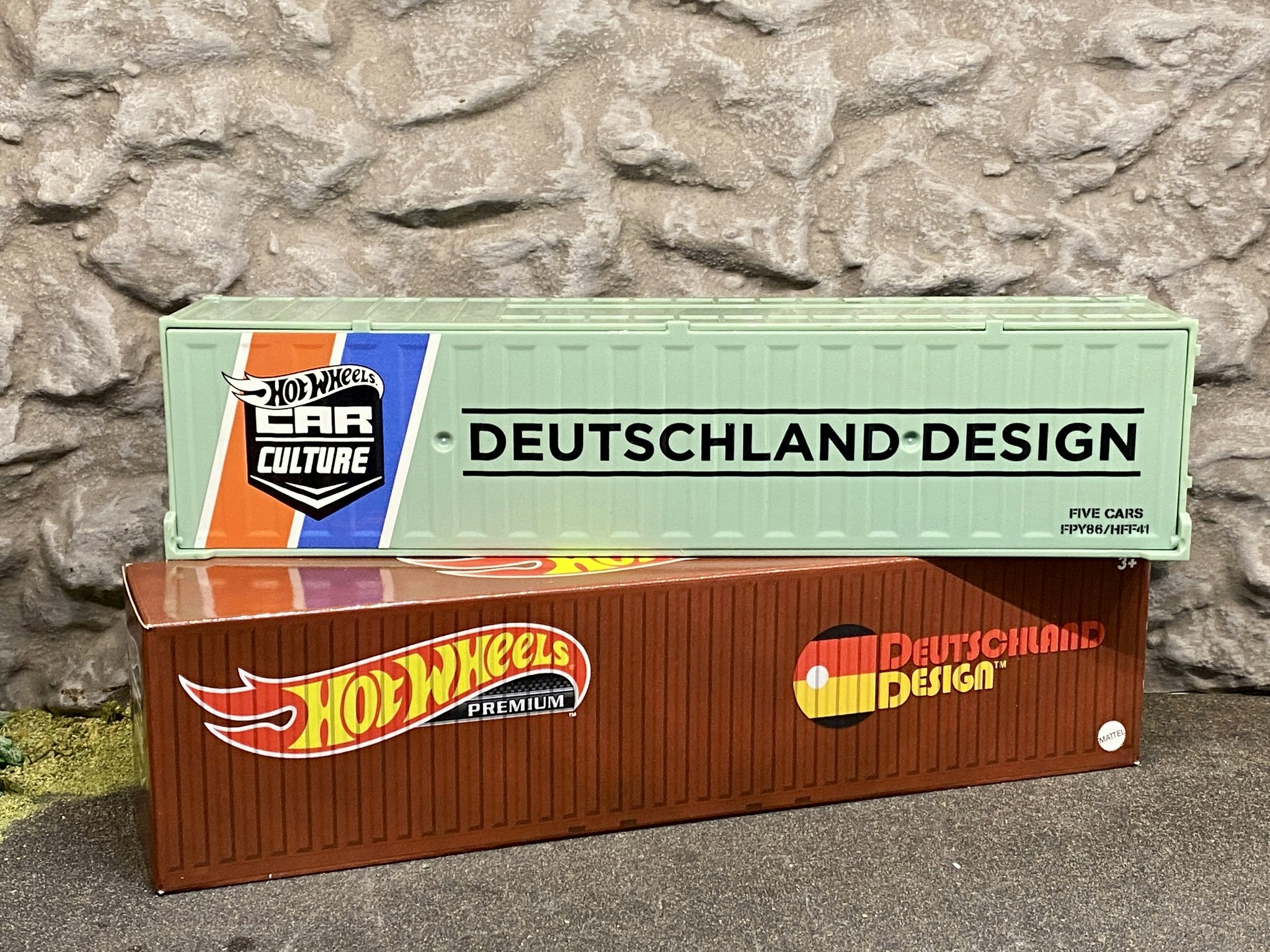 Skala 1/64 Hot Wheels PREMIUM Deutschland Design:  Fahrer Auf Der Autobahn 5-pack