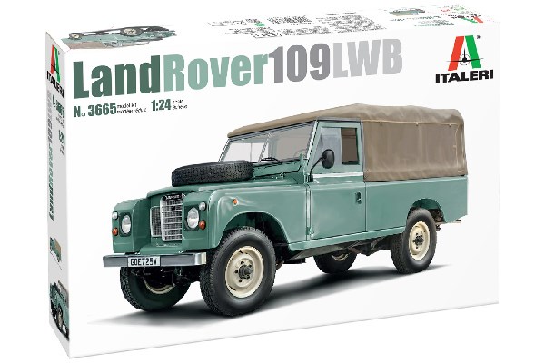 Skala 1/24 Land Rover 109 LWB från ITALERI