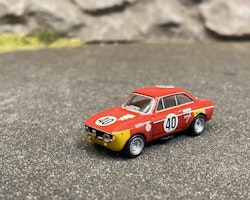 Skala 1/87 - Alfa Romeo GTA 1300 - SPA 1971, Röd från Brekina