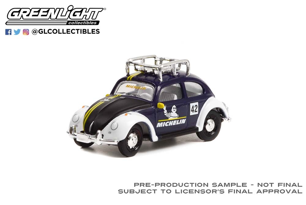 Skala 1/64 Volkswagen Beetle Classic Bubbla "Michelin" Club V-DUB fr Greenlight