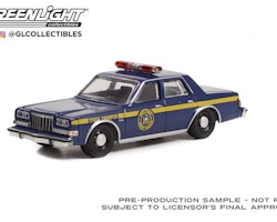 Skala 1/64 Dodge Diplomat 85' New York State Police "Hot Pursuit" från Greenlight