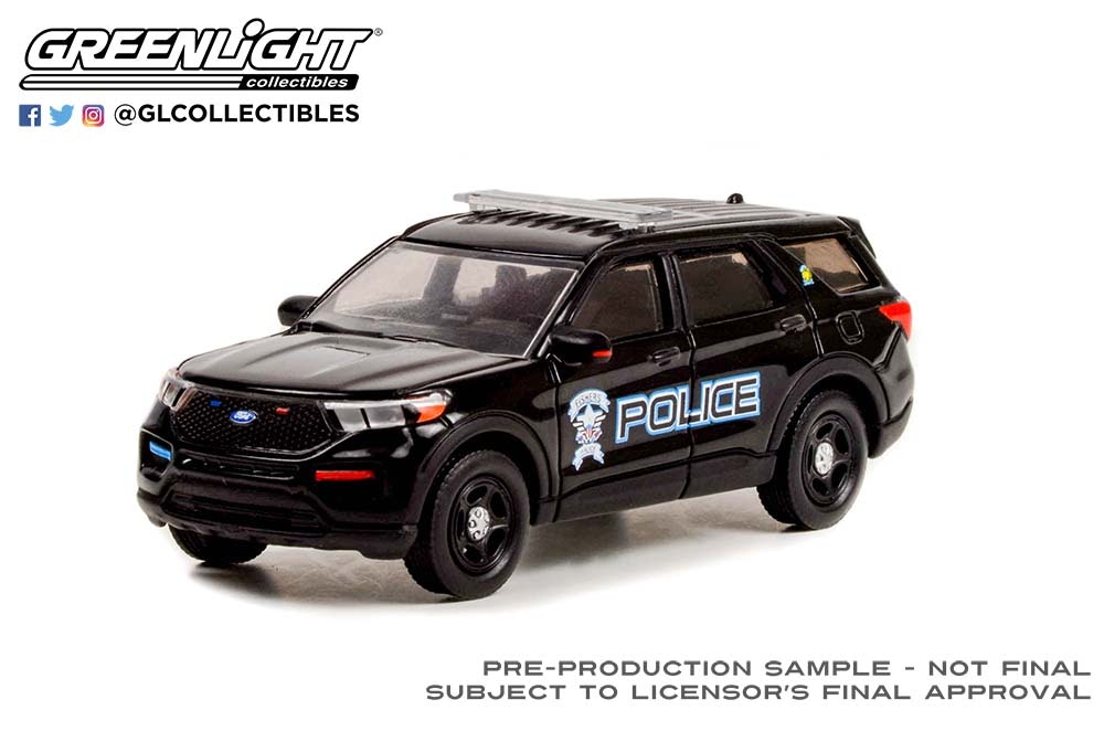 Skala 1/64 Ford Police Interceptor Utility 22' "Hot Pursuit" från Greenlight Excl.