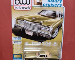 Skala 1/64 Cadillac Eldorado 75'' fr AUTO WORLD Lim.Ed. Rel.1 Ver A