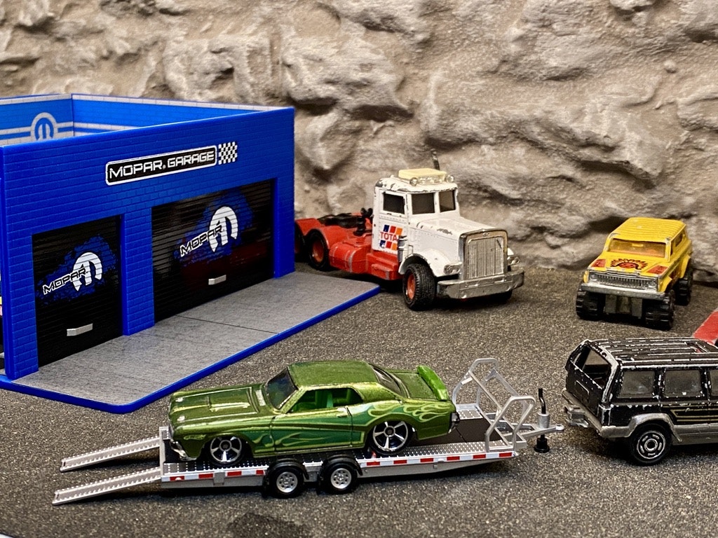 Skala 1/64: Weekend Workshop "MOPAR" Garage fr Greenlight