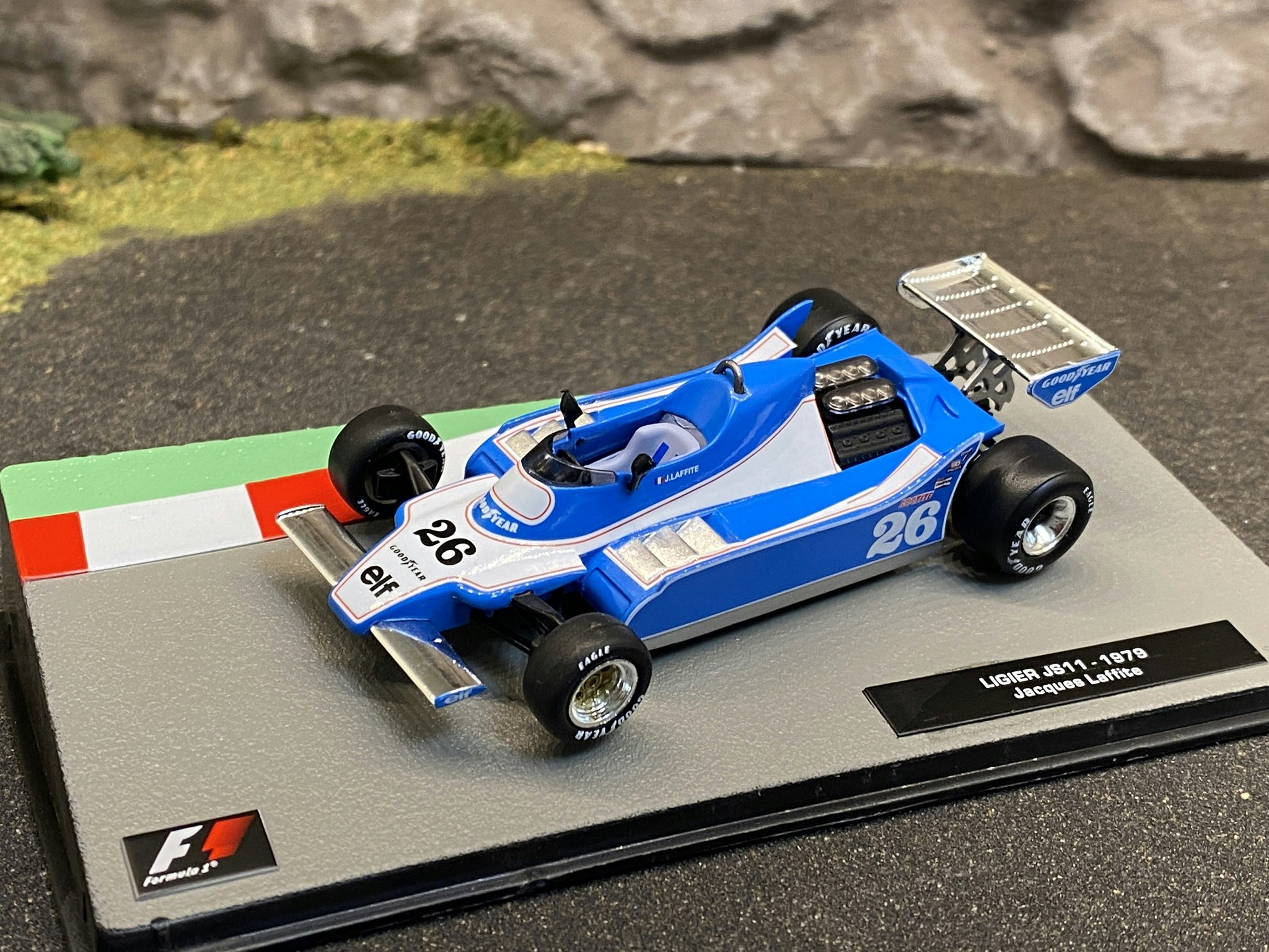 Skala 1/43 Formula 1, Ligier JS11 -1979 - Jacques Laffite