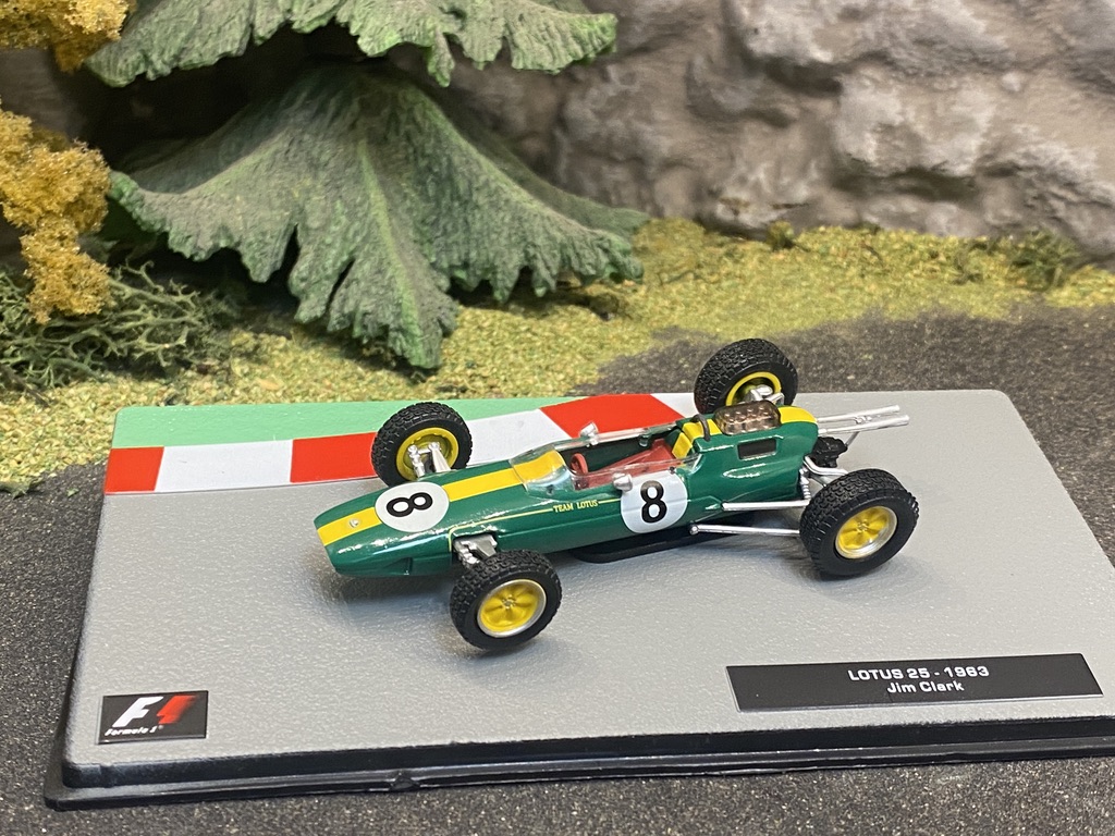 Skala 1/43 Formula 1, Lotus 25 - 1963 - Jim Clark