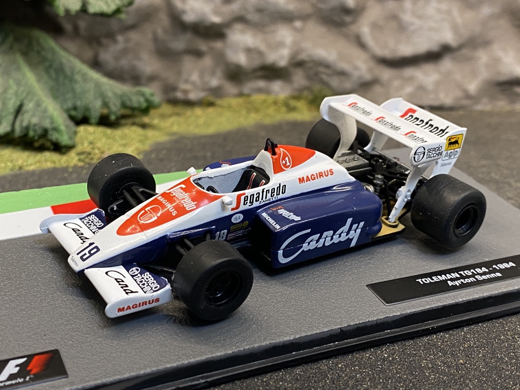 Skala 1/43 Formula 1, Toleman TG184 - 1984 - Ayrton Senna
