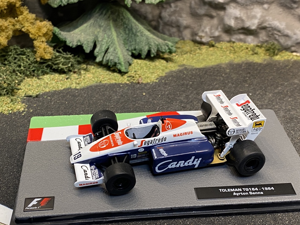 Skala 1/43 Formula 1, Toleman TG184 - 1984 - Ayrton Senna