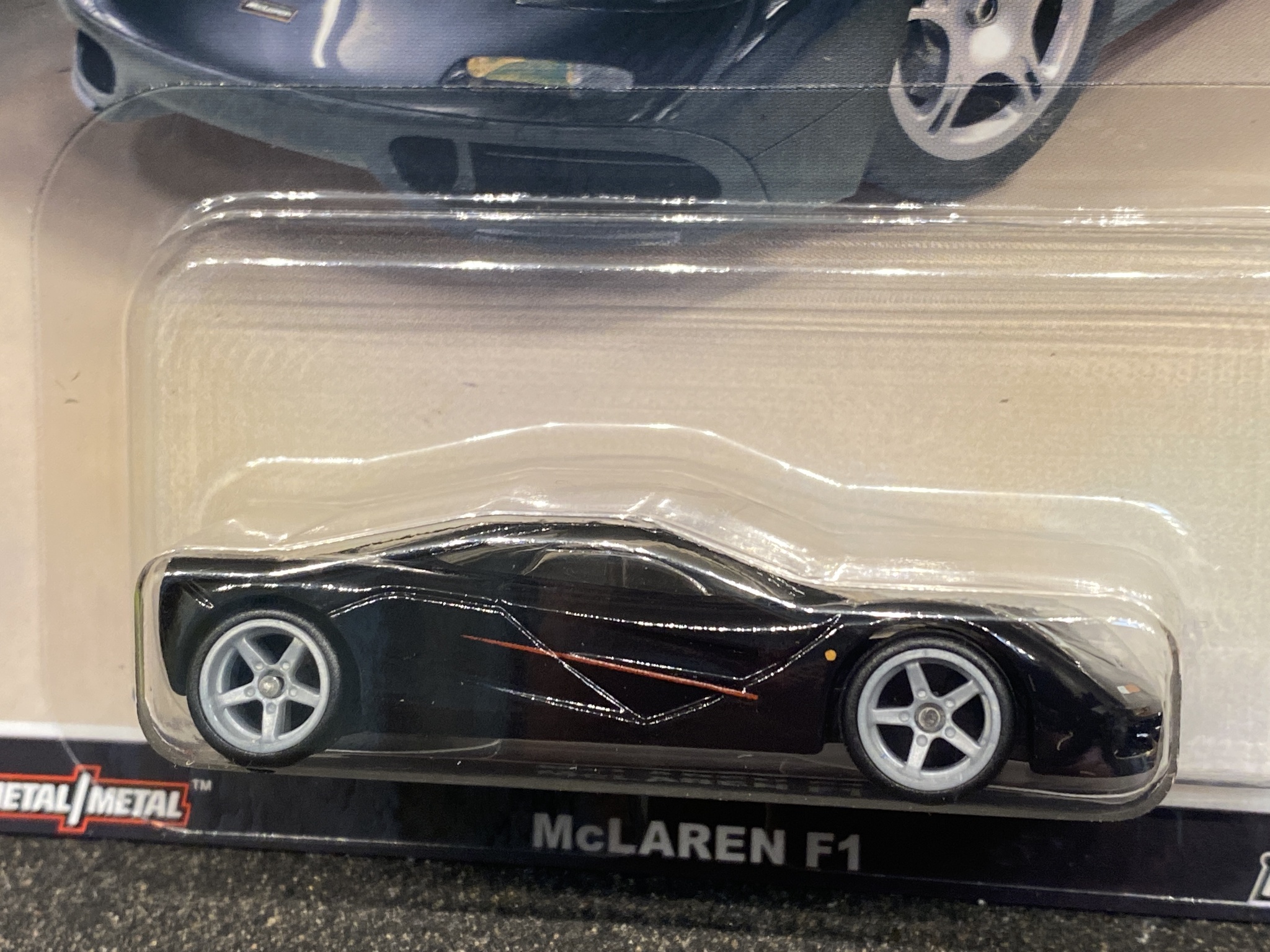 Skala 1/64 HOT WHEELS Premium - Jay Leno's Garage - McLaren F1