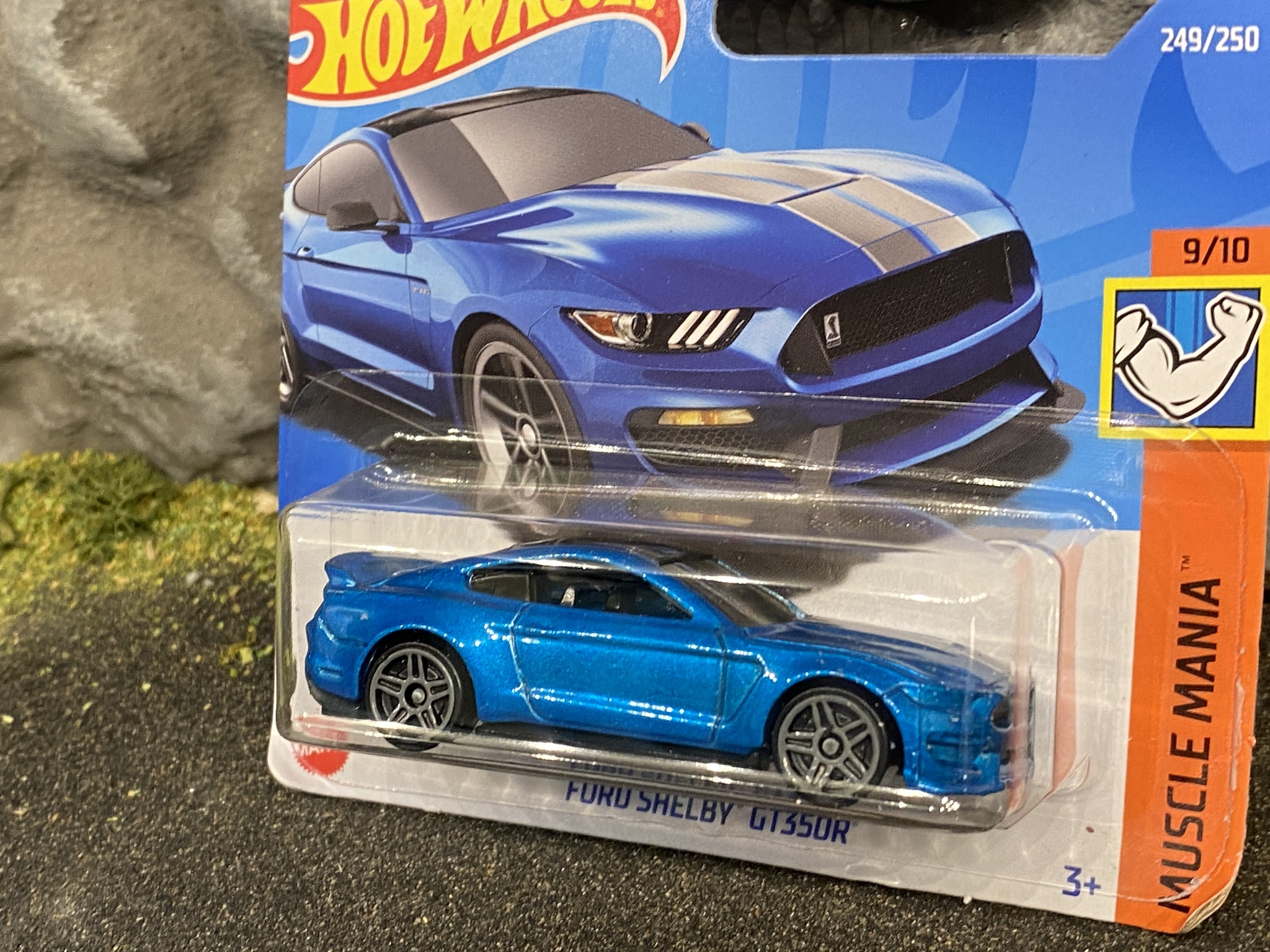 Skala 1/64 Hot Wheels, Ford Shelby GT350R Mustang
