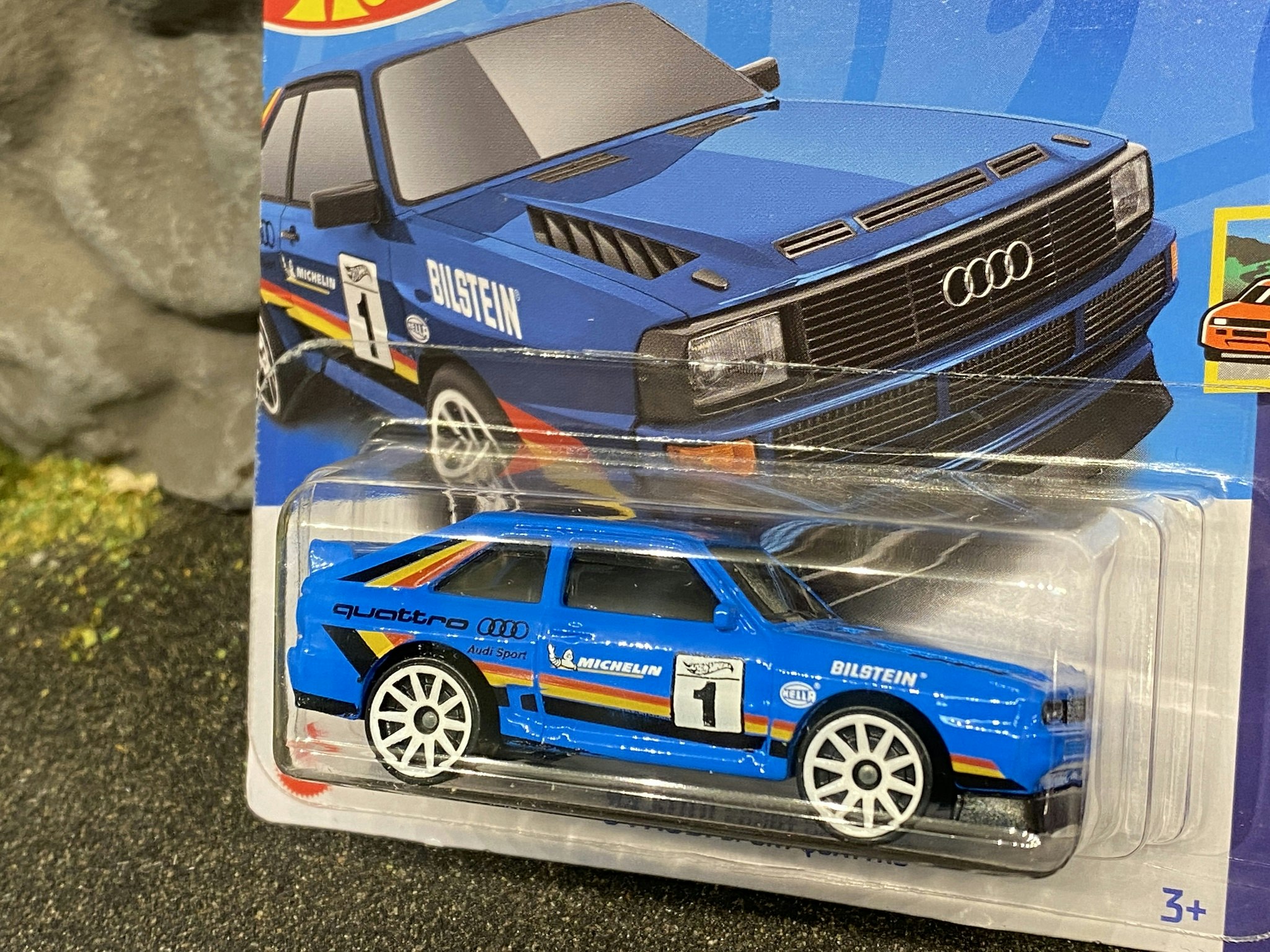 Skala 1/64 Hot Wheels, Audi Sport Quattro 84'