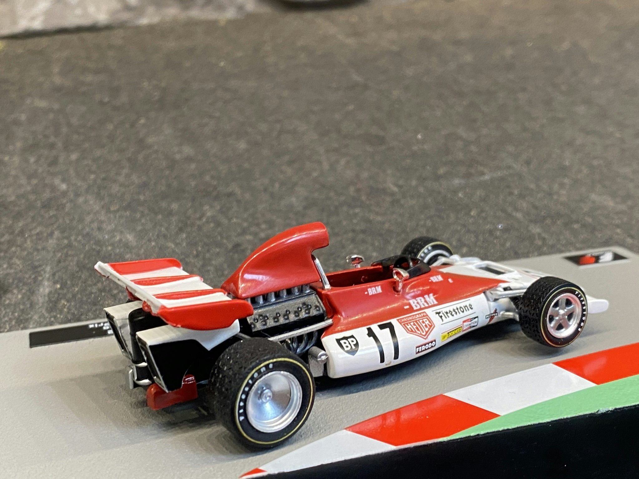 Skala 1/43 Formula 1, BRM P160B - 1972 - Jean-Pierre Beltoise - Monaco GP 1972'