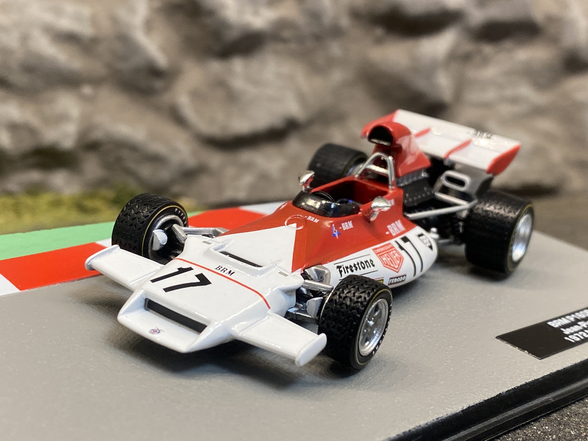 Skala 1/43 Formula 1, BRM P160B - 1972 - Jean-Pierre Beltoise - Monaco GP 1972'