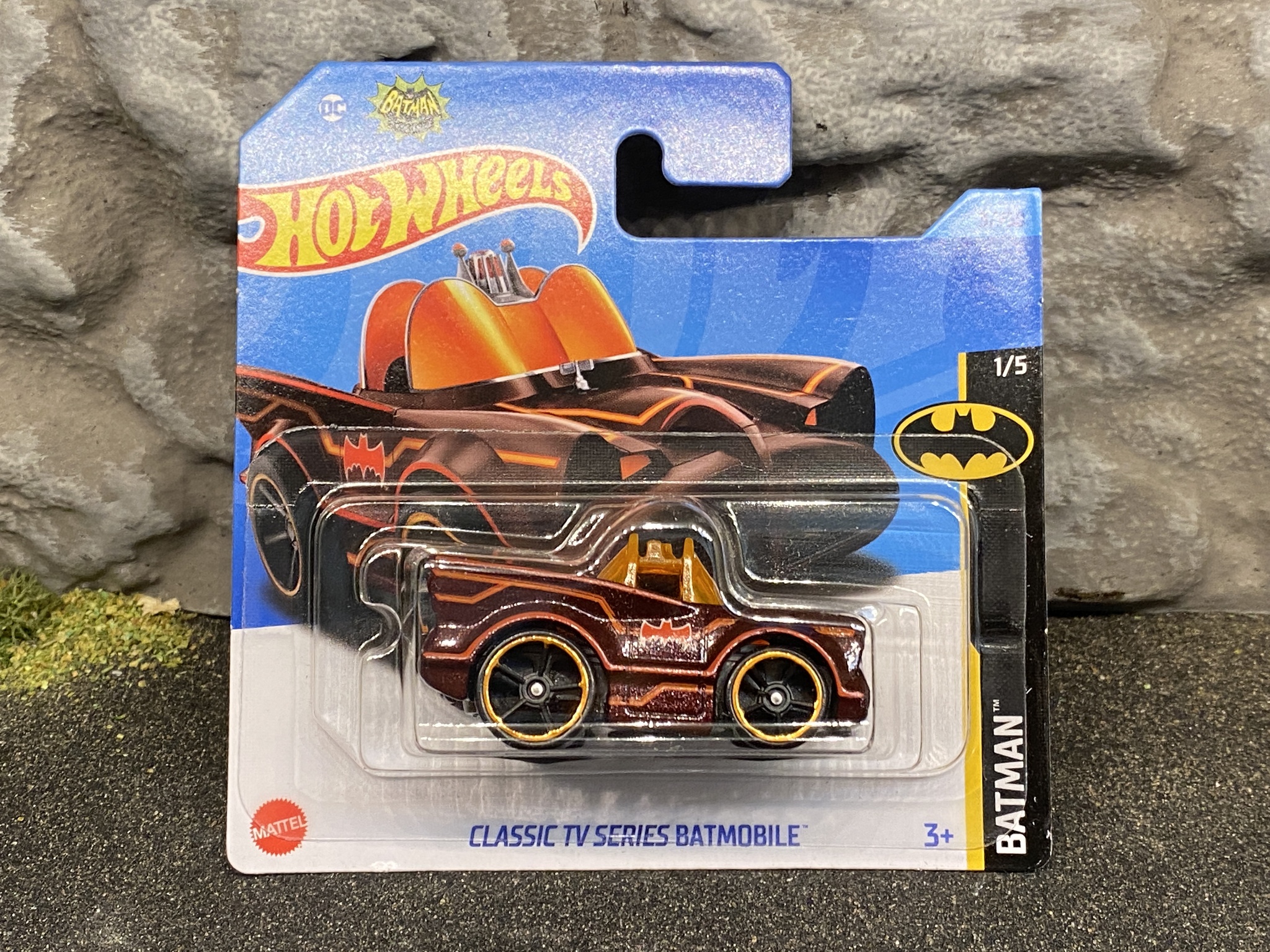 Skala 1/64 Hot Wheels, Classic TV-series Batmobile