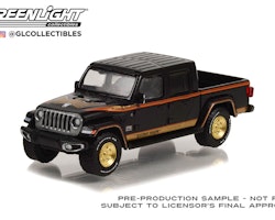 Skala 1/64 Jeep Gladiator '20 "J-10 Golden Eagle Tribute" från Greenlight Excl.