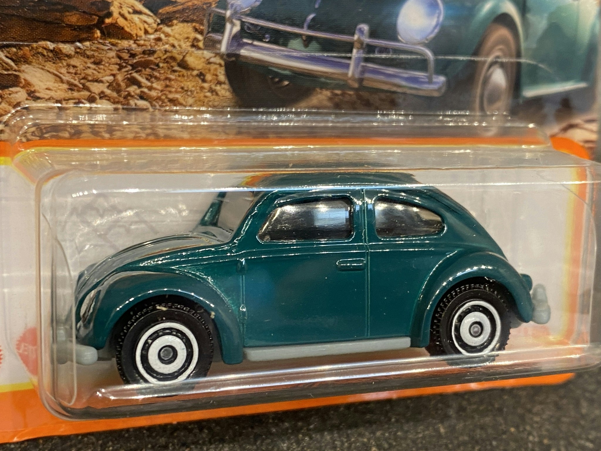 Skala 1/64 Matchbox - Volksvagen Beetle bubbla 1962', Grön m drag