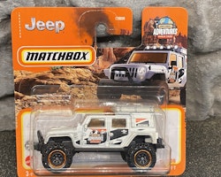 Skala 1/64 Matchbox - Jeep Wrangler Superlift, Vit